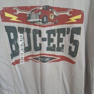NWT BUC-EE'S Gray Graphic Tee w/ Red Truck Size 4X